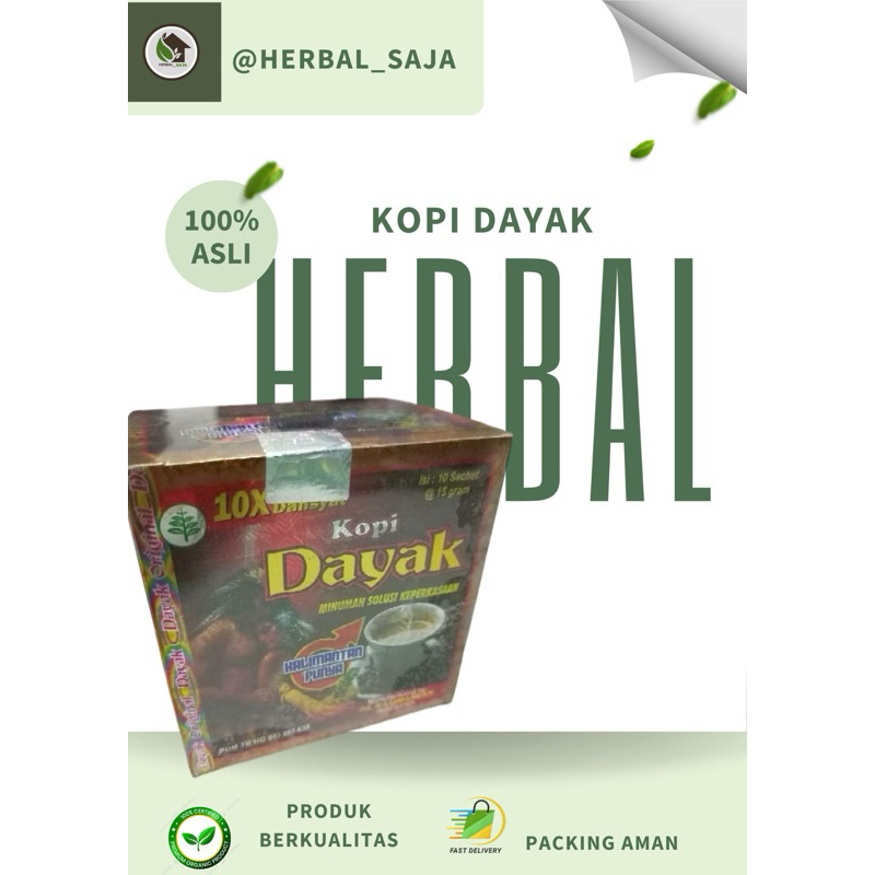 

kopi Dayak original