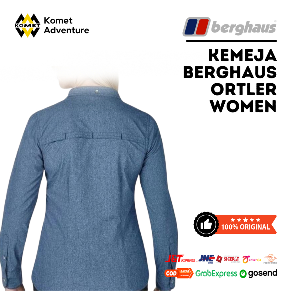 Kemeja Berghaus Ortler Women - pakaian