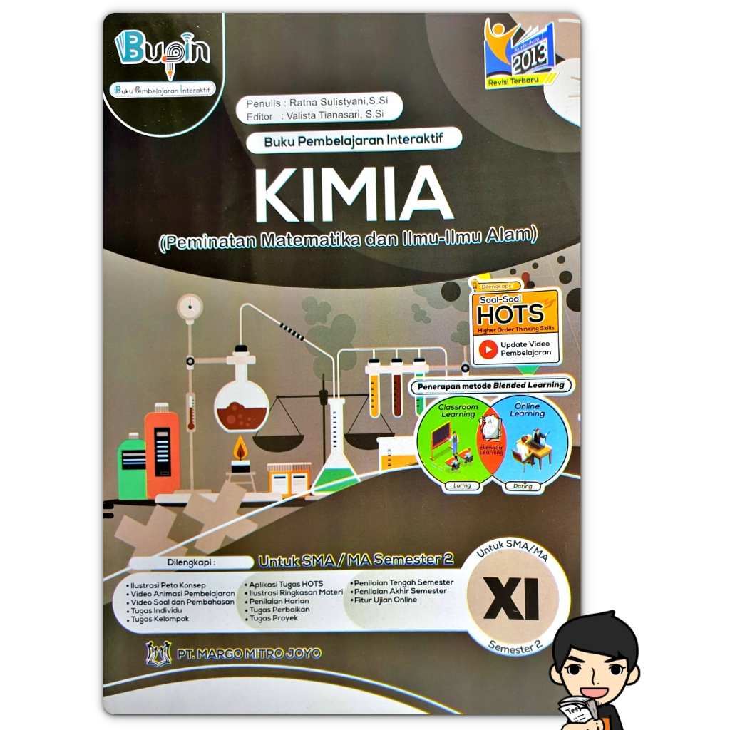 LKS KIMIA SMA/ MA KELAS XI 11 Semester 2 K13 | BP