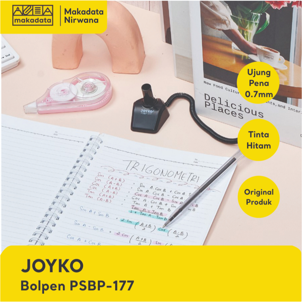 

JOYKO PEN STAND/PULPEN/PENA PSBP-177 HITAM (1 PCS)