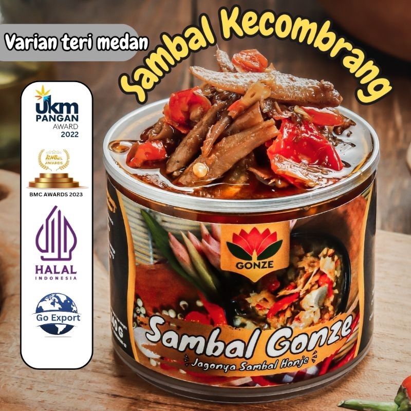 

Gonze Sambal Kecombrang Teri Premier 140 gr