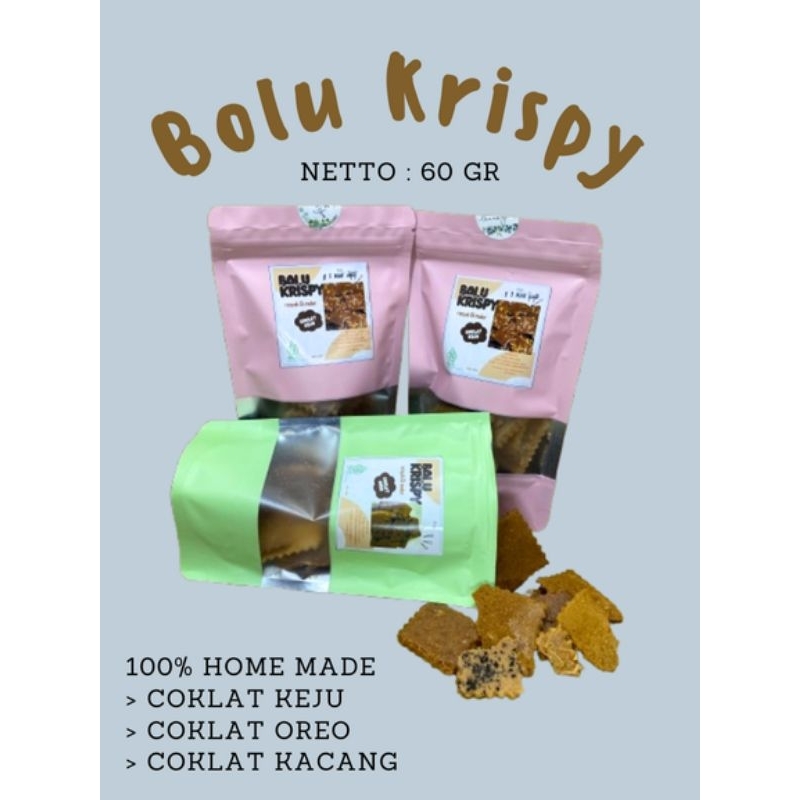 

Bolu Coklat Krispy Homemade
