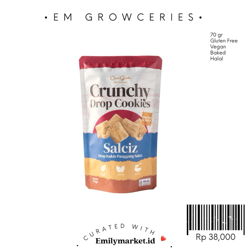

Gluten Free Crunchy Drop Cookies by Casa Grata