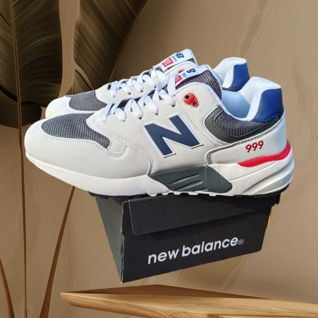 SEPATU PRIA ORIGINAL SNEAKERS SEPATU NEW "NB" 999 BLNCE PUTIH KUALITAS IMPORT SEPATU SPORTY RUNNING 