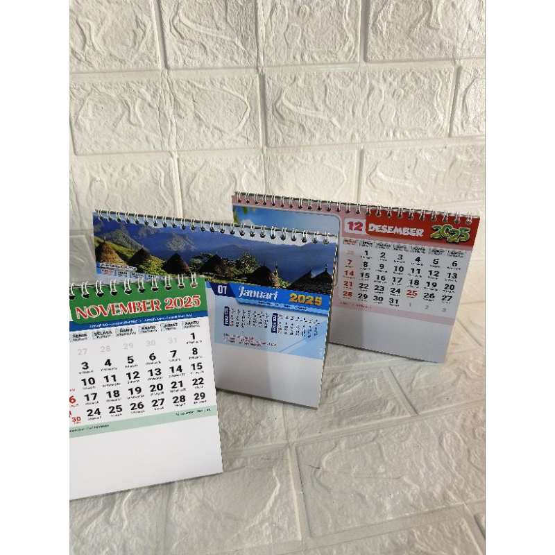 

KALENDER MEJA 2025 STANDART 21 X 16 CM BO/AO