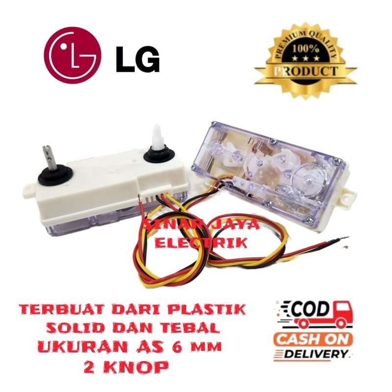 LG WP1060R TIMER WASH MESIN CUCI 2 TABUNG WP-1060R 3 KABEL