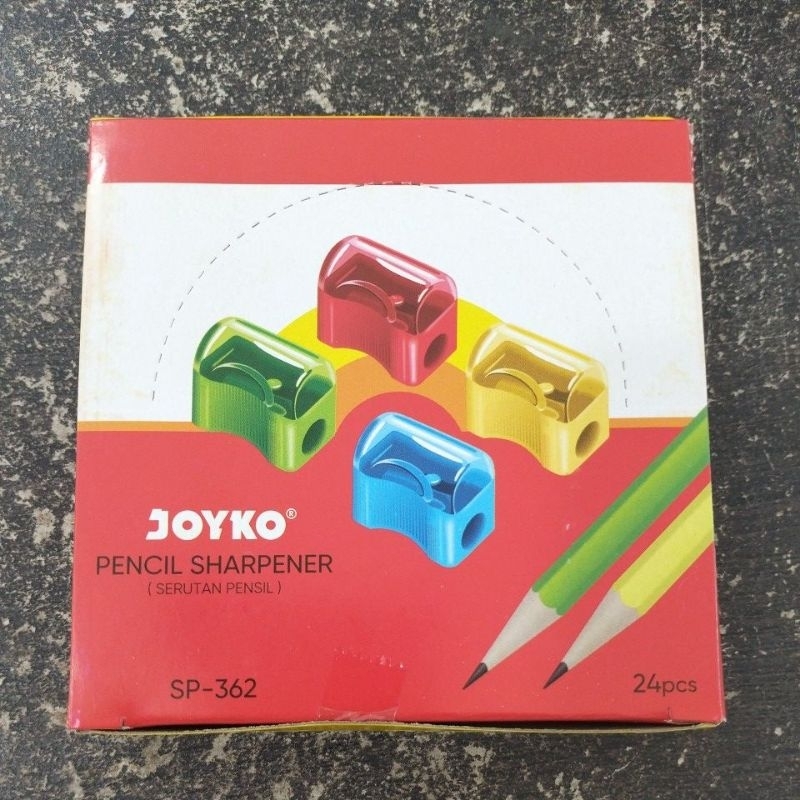 

Joyko Pencil Sharpener SP 362 isi 24pcs