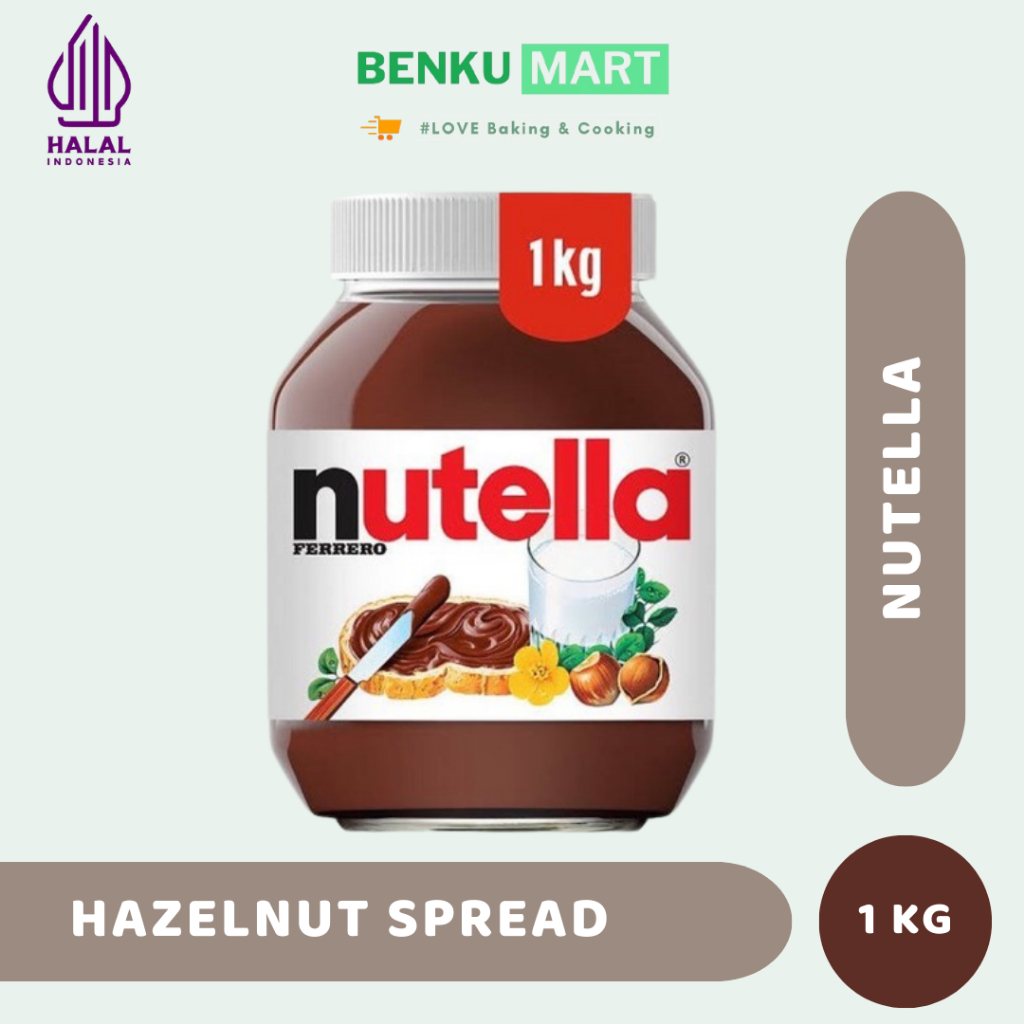 

Nutella Spread 1 kg | Selai Nutela 1000 gr