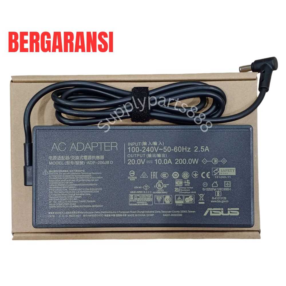 ASUS AC CHARGER ADAPTOR ROG Strix G17 G713 G713IC G713IE G713QC G713QE 200Watt NEW
