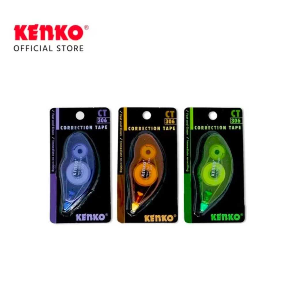 

KENKO CORRECTION TAPE CT-306 (6MX5MM) HARGA PER PCS WARNA RANDOM