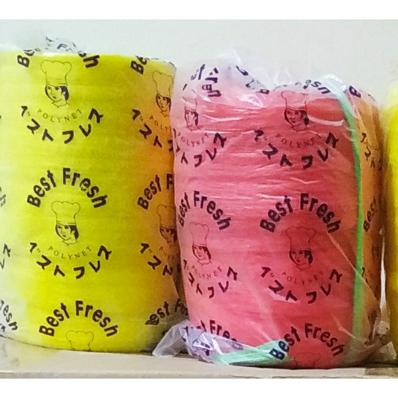 Rajut Jaring Buah Polynet Buah Bet Freh Wadah Buah