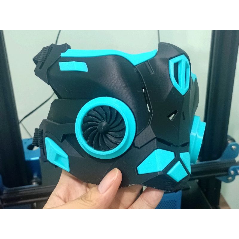 Cyberpunk Mask for Cosplay