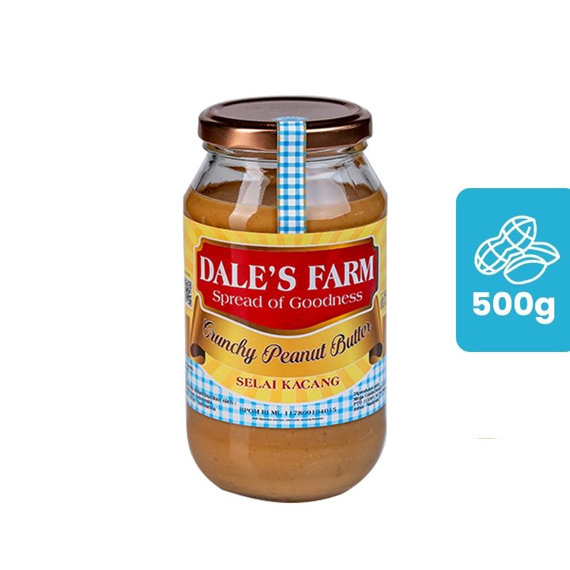 

Dale’s Farm Crunchy Peanut Butter 500gr – Selai Kacang