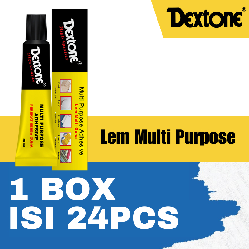 

Dextone Lem Kertas Multi Purpose Adhesive 20ml - Box