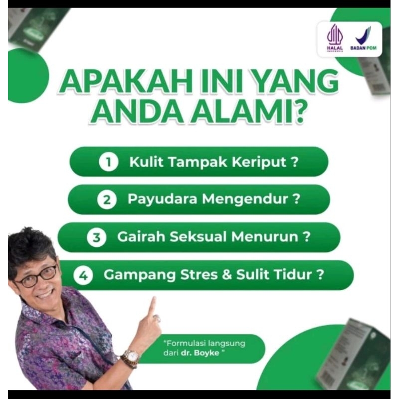 Menoherb Original Obat Khusus Wanita Menopouse Gairah Menurun Ampuh Herbal