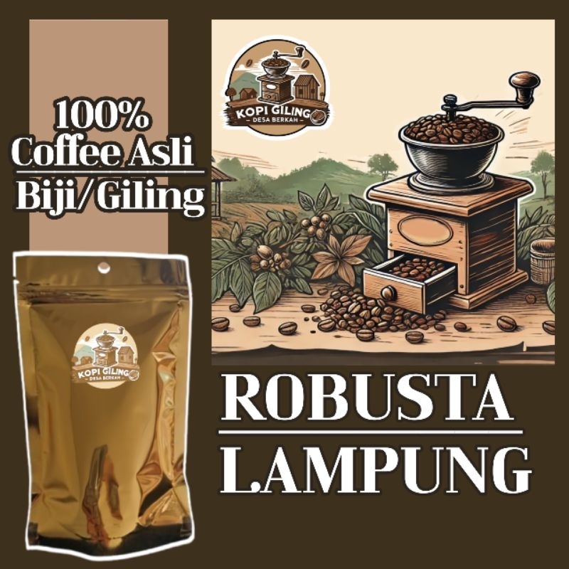 

Robusta Lampung, Biji/Giling 100gr