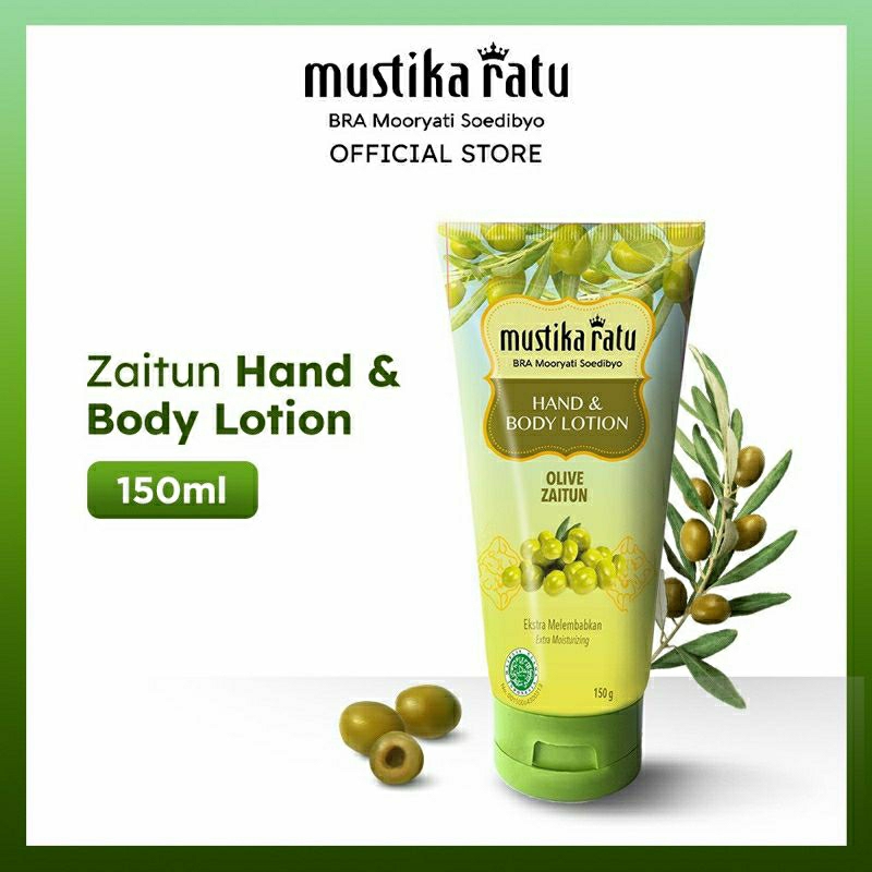 Mustika Ratu Olive Zaitun Hand & Body Lotion