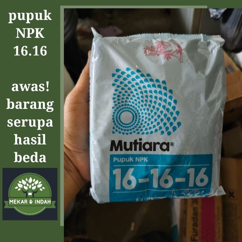 pupuk npk 16.16 mutiara, pupuk npk mutiara 16.16