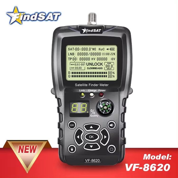 Sat Finder FindSAT VF8620 Alat Cari Sinyal Parabola