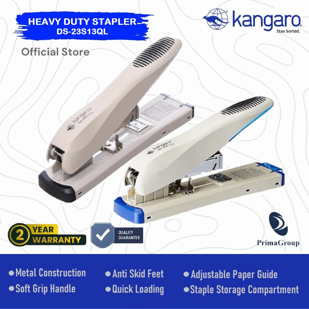 

Alat Staples Jilid Besar / Stapler Heavy Duty DS 23S13 QL Kangaro