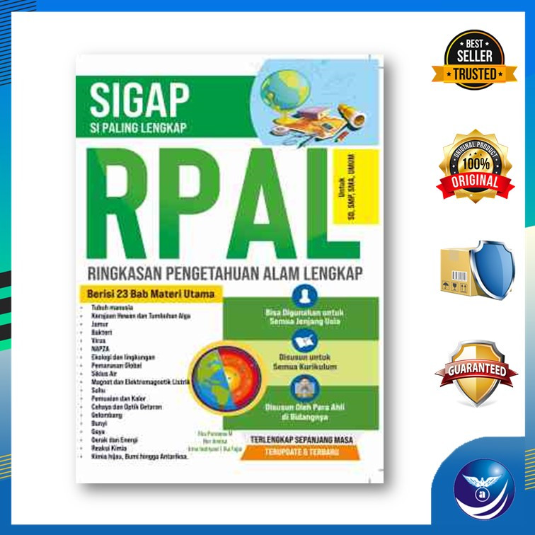 buku - SIGAP RPUL, Super Update dan Terbaru Ringkasan Pengetahuan Umum Lengkap Indonesia dan Dunia