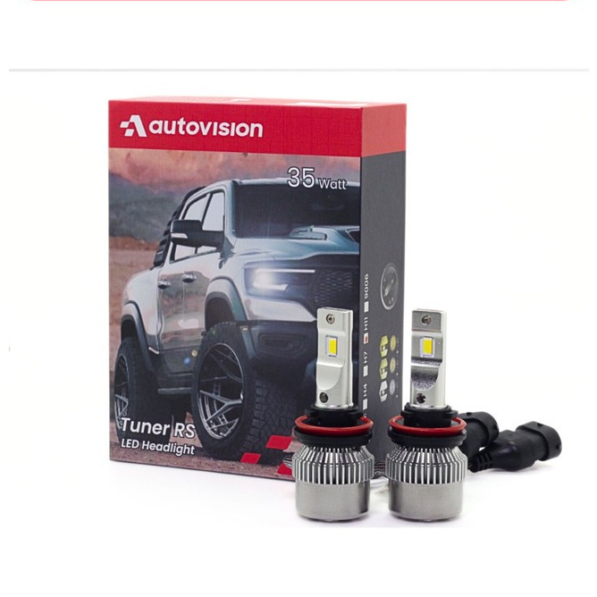 LED 3 Warna Autovision Tuner Rs Lampu Utama dan Kabut Mobil - H11