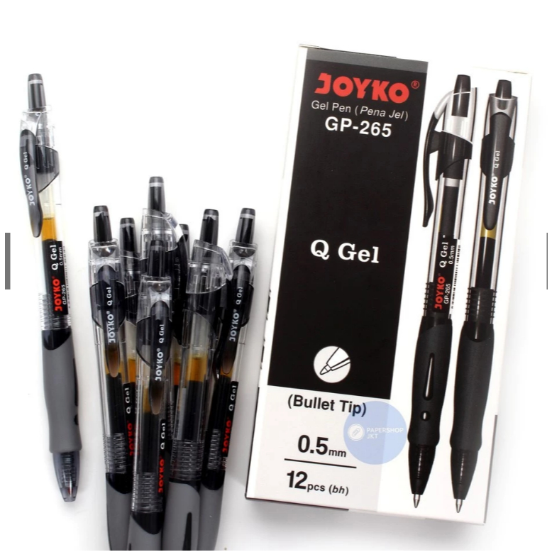 

MURAH JOYKO PULPEN GEL GP-265 0.5mm - Lusin