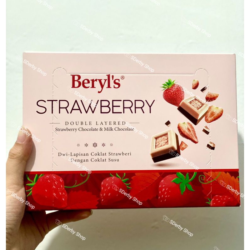 

Beryls Chocolate Strawberry Durian Coklat Double Layered 150 gram