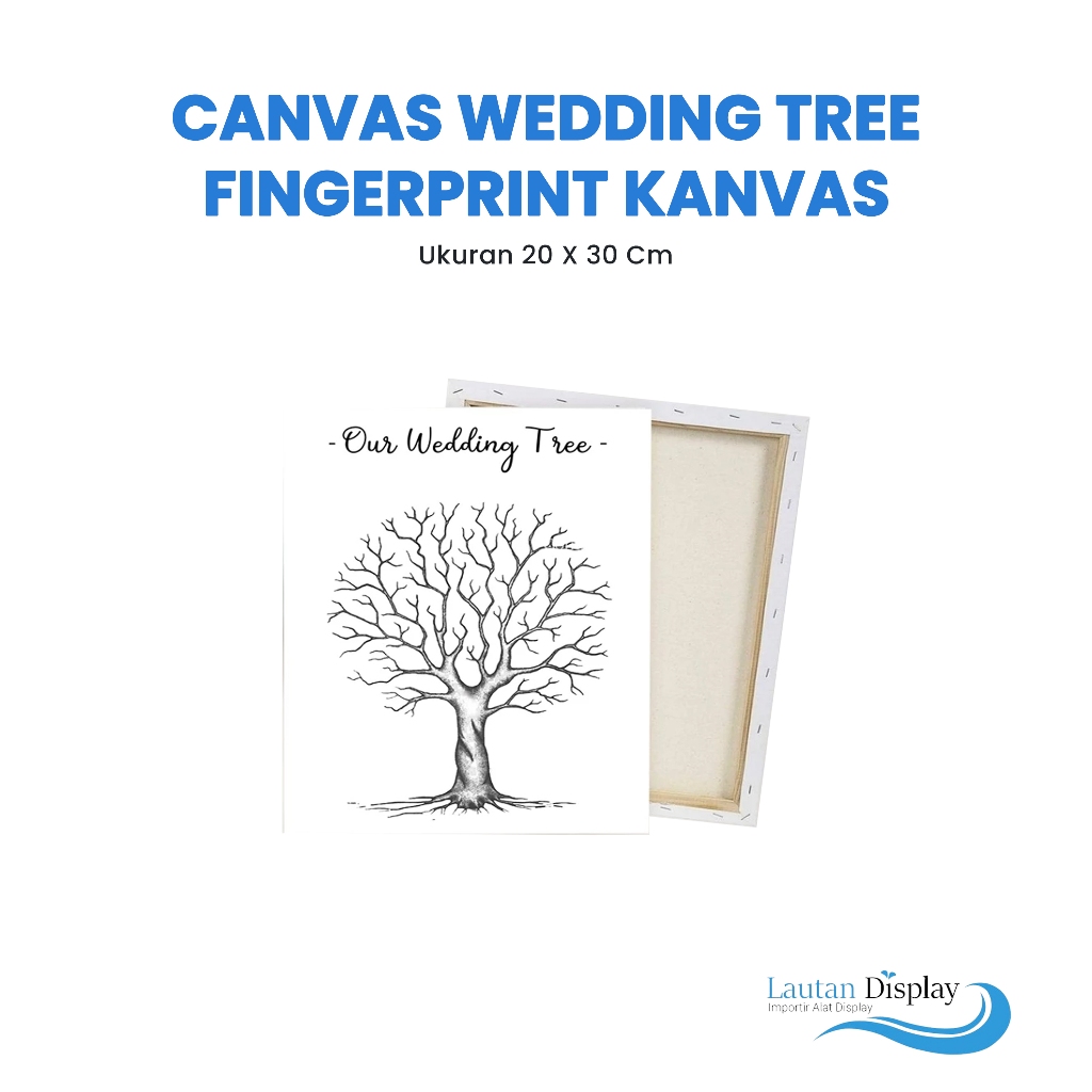 

Kanvas Sketsa Pohon canvas lukis lukisan Tree fingerprint unik sidik jari Kecil 20x30 cm Siap Pakai