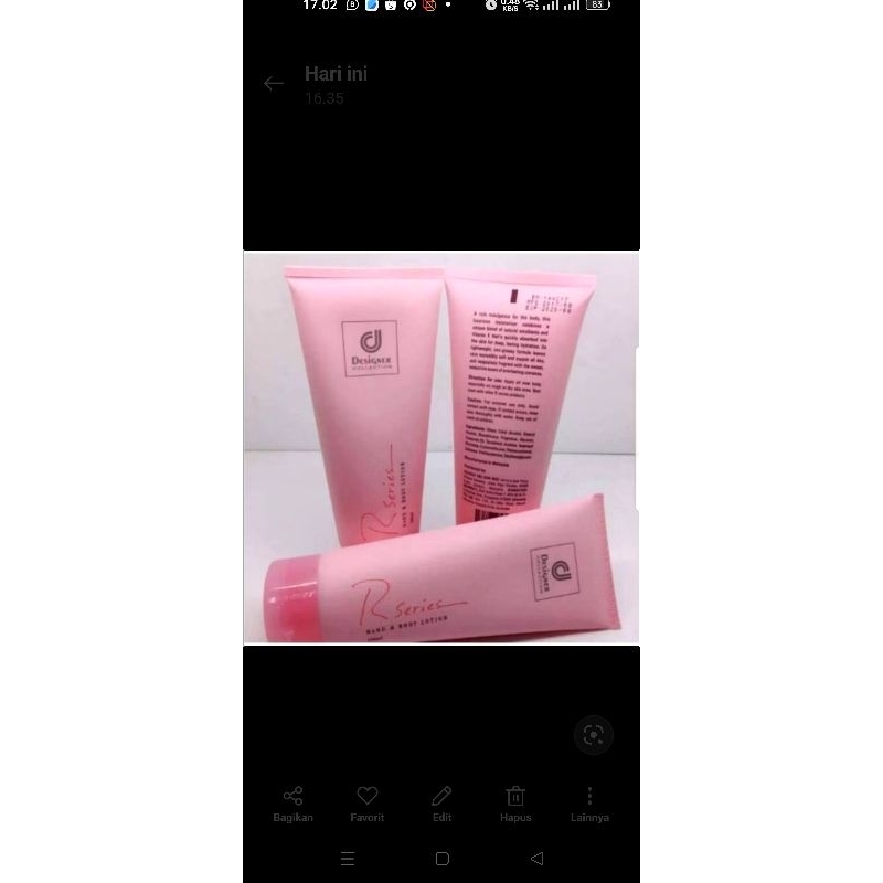 Original Hand body  Cosway Malaysia