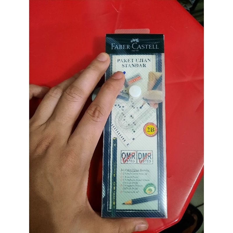 

paket ujian standar faber castell 2b