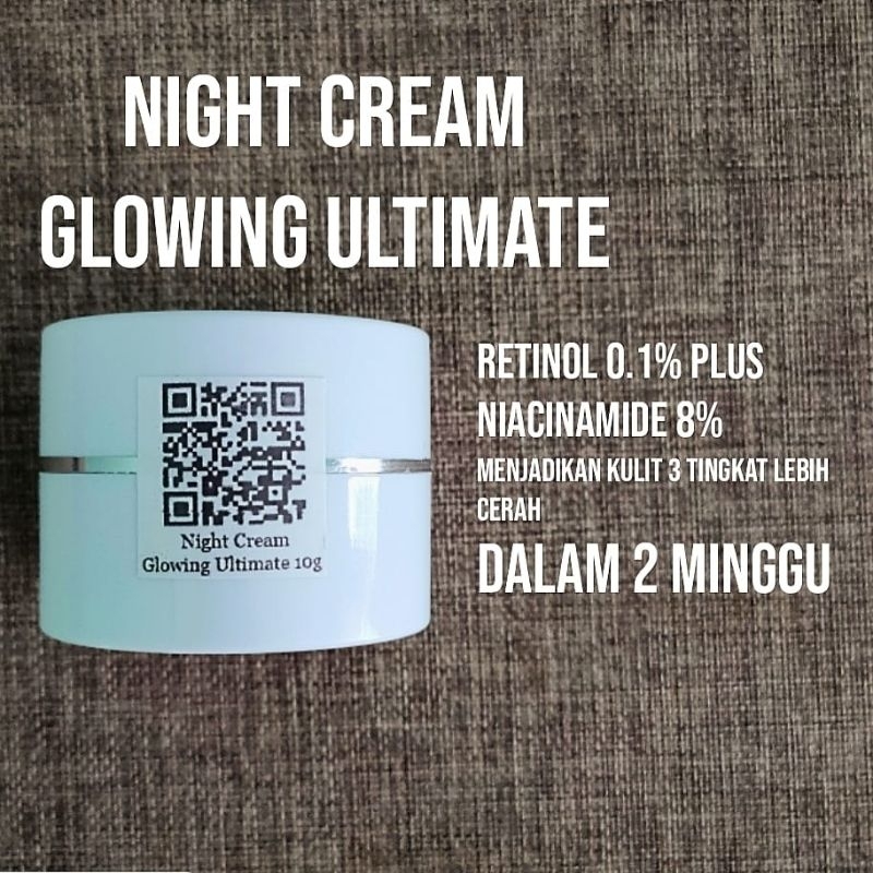 Cream Pemutih Pencerah Wajah Aman Cepat Permanen Glowing Ultimate
