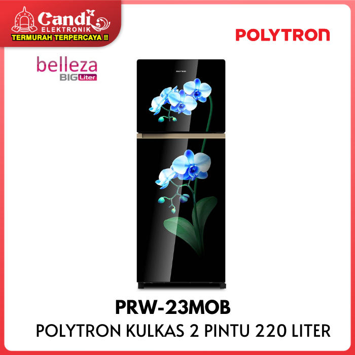 KULKAS 2 PINTU 230 L PRW23MOB POLYTRON