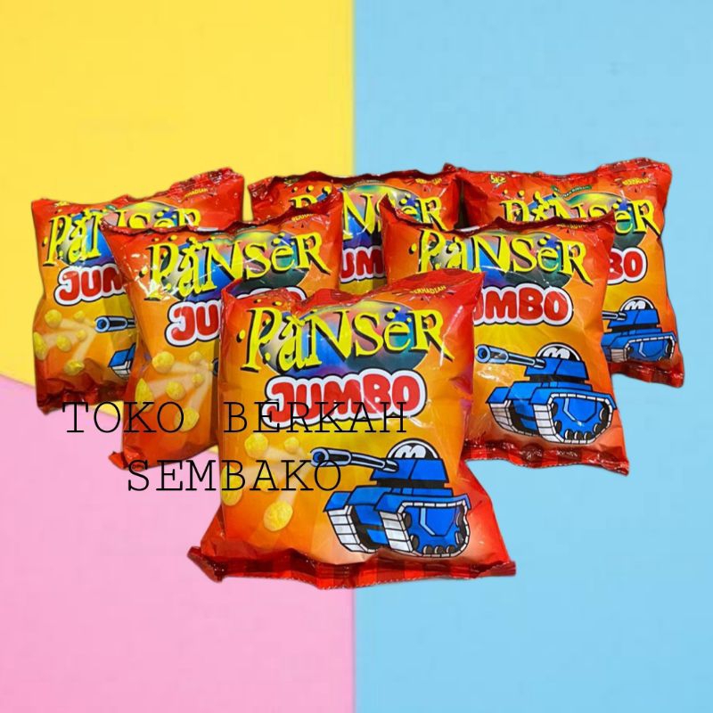

(PACK) Chiki PANSER JUMBO Berhadiah Snack Jadul 18gr Uk BESAR Isi 10Pcs