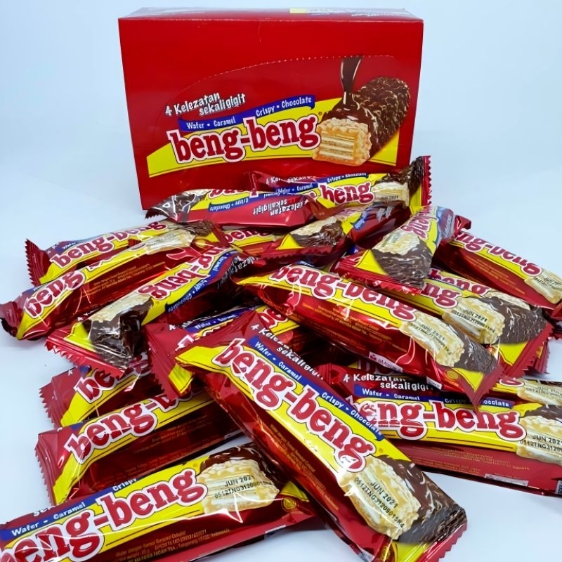 

PROMO BENG-BENG Extra Coklat dan Caramel isi 17 pcs