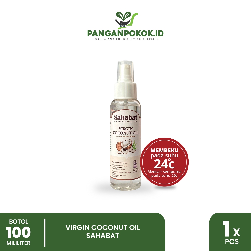 

Virgin Coconut Oil (VCO) Botol Pump 100ml