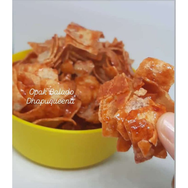 

keripik opak balado