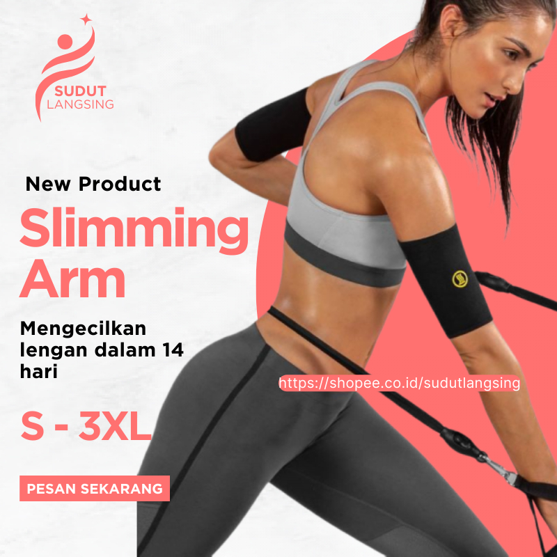Korset Deker Pelangsing Pengecil Pembakar Lemak Lengan Tangan Atas Fat Burner Badan Pria Wanita Olah