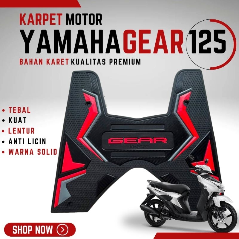 KARPET MOTOR YAMAHA MIO GEAR 125 | KARPET MOTOR MIO GEAR 125 | KARPET MIO GEAR 125