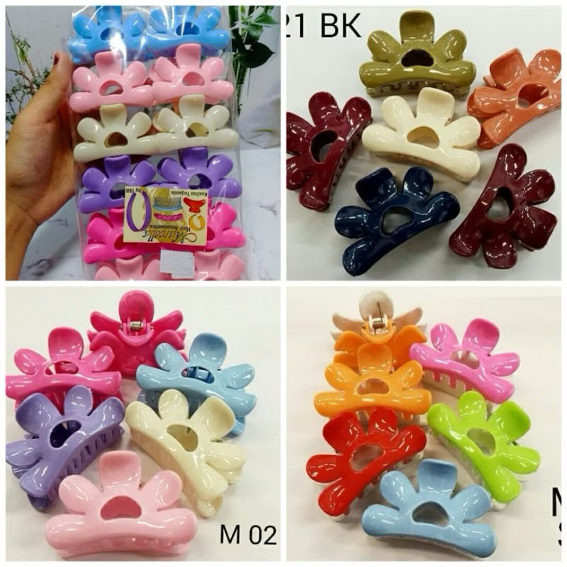 PAKET 3 pcs jepit rambut bunga / jepitan kecil bunga / jepitan korea