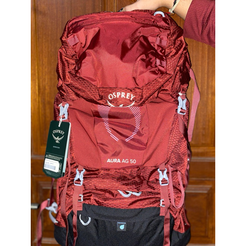 CARRIER OSPREY AURA AG RED 50L