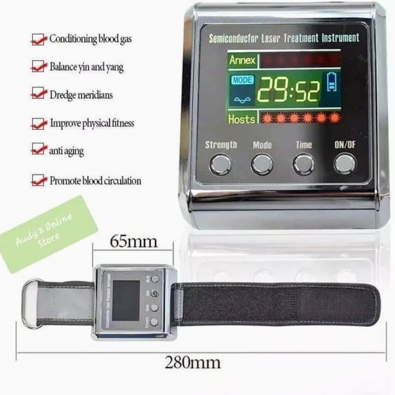 (BISA COD) JAM TANGAN TERAPI LASER KESEHATAN 7 TITIK UNTUK DIABETES KOMPLIT (𝑻𝒆𝒓𝒎𝒖𝒓𝒂𝒉,𝑴𝒖𝒓𝒂𝒉,𝑻𝒆𝒓𝒍𝒂𝒓𝒊𝒔