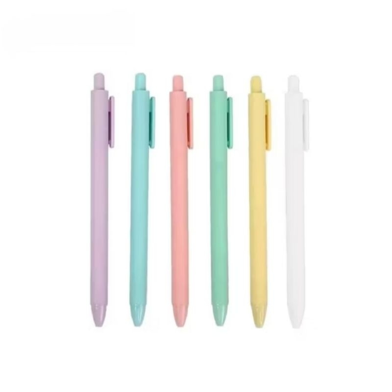 

Pulpen 6 Pcs Warna Pastel