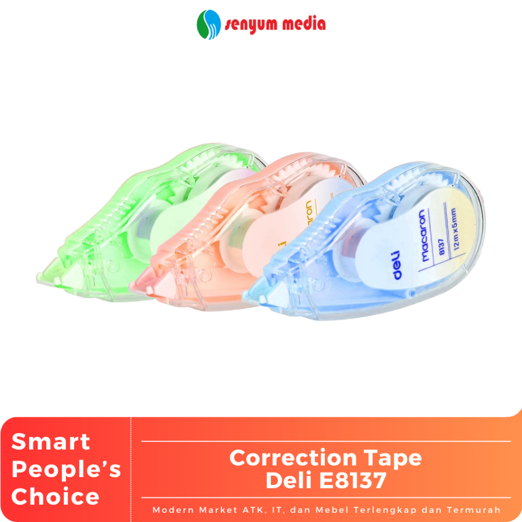 

Correction Tape Deli E8137 (1 Pcs) (S:PCS)
