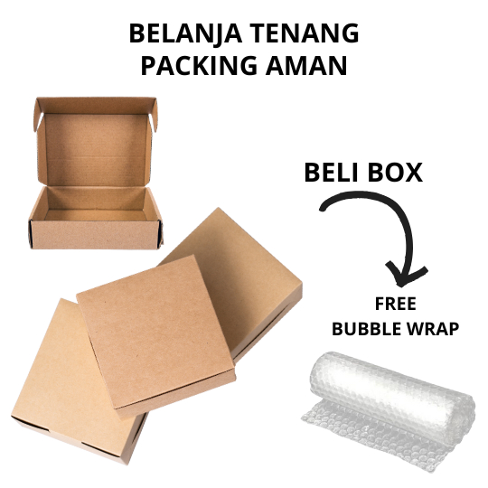 

Packing Box Bubble Wrap Kertas Kado Aman Sampai Tujuan