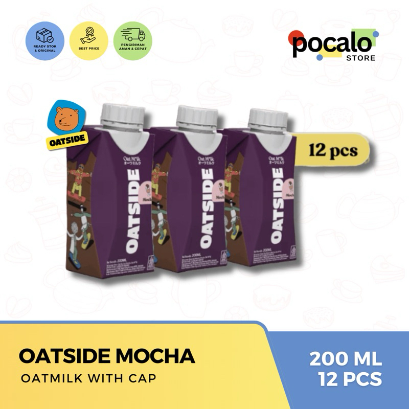 

Oatside Oat Milk Cap 200ML ( 12 pcs ) - Mocha