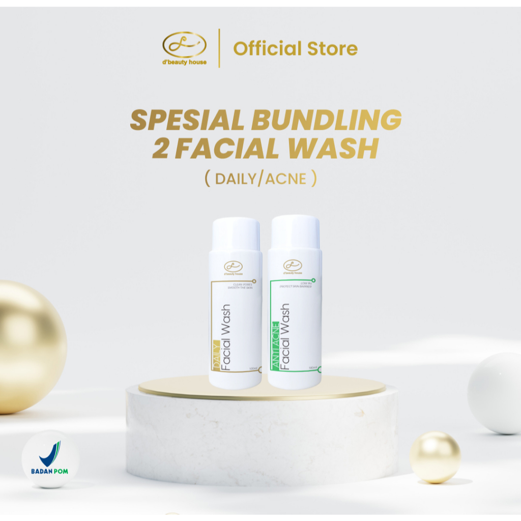 (QH) D'Beauty House Facial Wash d'beauty house Bundling