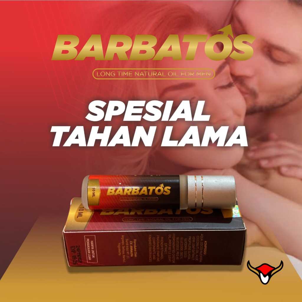 BARBATOS Minyak oil Tahan lama Mengatasi Ejakulasi dini Tegak Keras tidak Kebas Aman Original BPOM