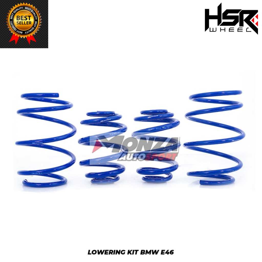 Lowering Kit Hsr mobil bmw Lowering Kit Hsr Blue Bmw E46 2021