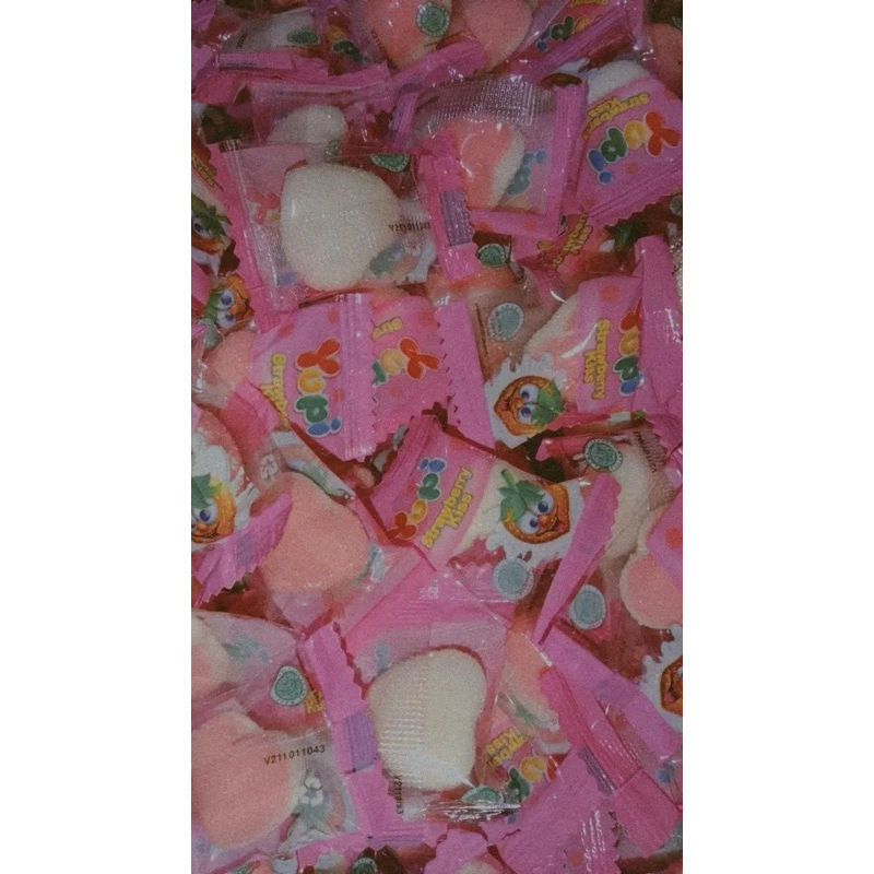 

YUPI STRAWBERRY KISS | PERMEN YUPI STRAWBERRY KISS 1 PACK 120gr